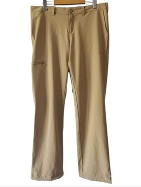Patagonia Happy Hike Pants Womens 10 | Tan Lightweight Hiking Travel Pants |